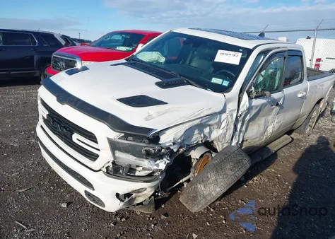 2021 Ram 1500 Sport from USA, damaged, VIN 1C6SRFTT2MN512754